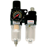 Alemlube - El Series 1/4" Filter, Lubricator And Regulator With Gauge | O300160